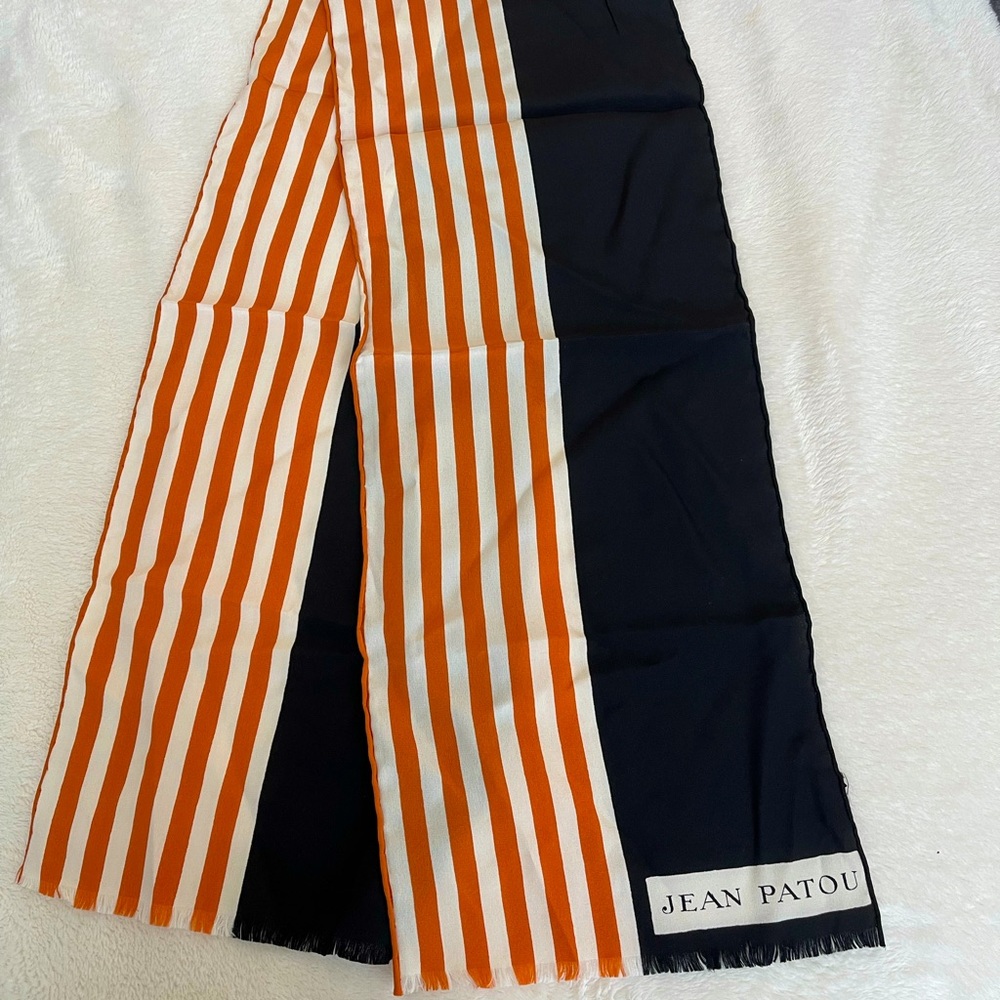 Jean Patou Vintage Silk Scarf